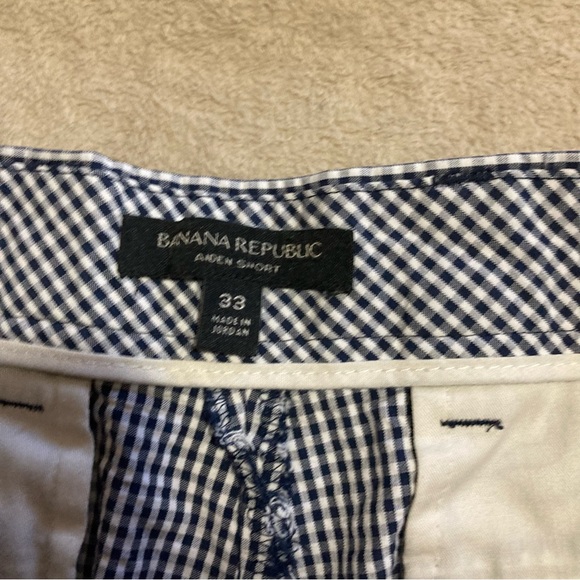 Banana Republic pinstripe Aiden Short size 33 - Picture 2 of 7